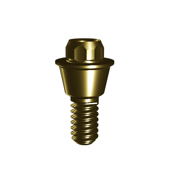 Динамический абатмент-мультиюнит прямой (совместимо с DAS), совместим с Nobel Conical Connection RP (0.5 мм)