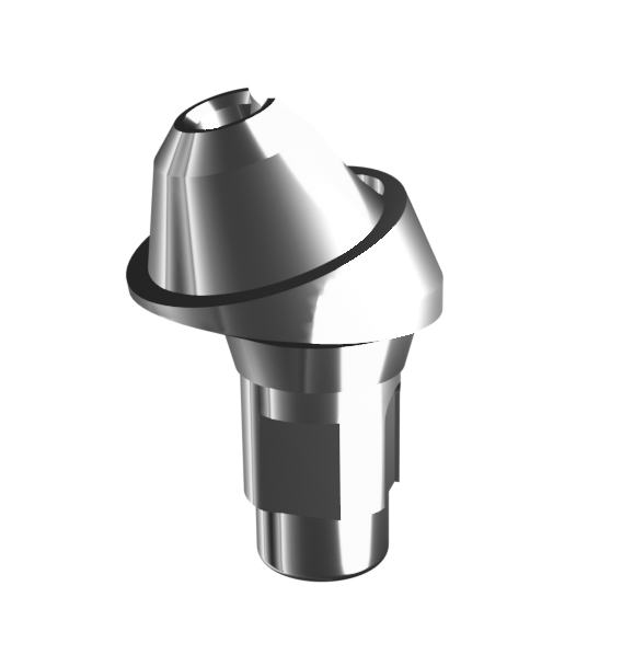 Абатмент-мультиюнит угловой 17° с внутренней резьбой, совместим с Straumann Bone Level RC (2.5 мм), type A