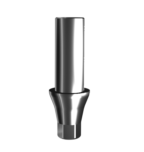 Абатмент временный (одиночный) для CAD/CAM, совместим с Osstem Mini (2.0 мм), с винтом