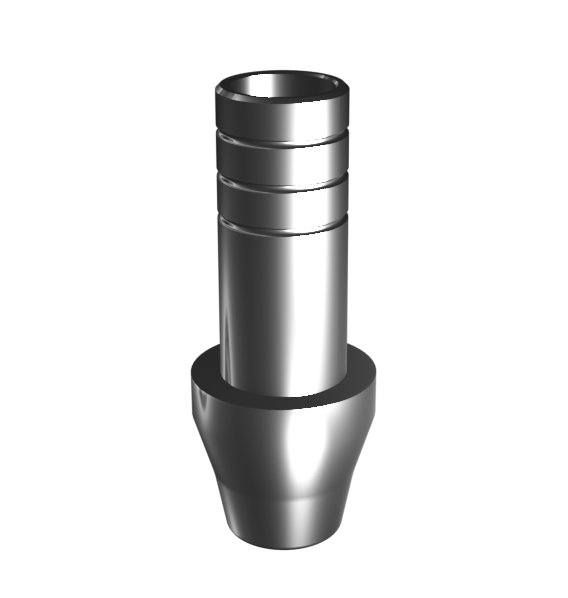 Абатмент прямой (мостовидный) для CAD/CAM, совместим с Osstem Regular (3.0 мм), с винтом