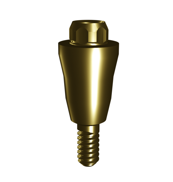 Динамический абатмент-мультиюнит прямой (совместимо с DAS), совместим с Nobel Conical Connection NP (4.0 мм)