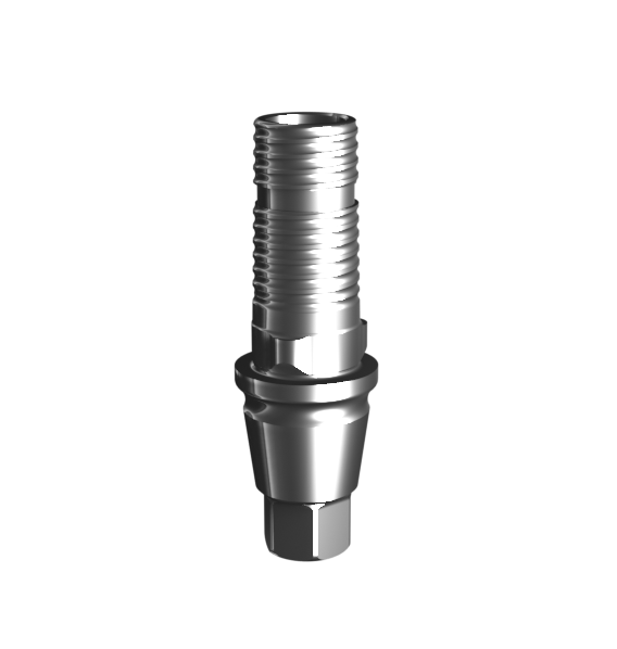 Абатмент-основание (одиночный), аналог Neodent, совместим с Straumann Neodent ⌀ 3.5 (1.5 мм), с винтом