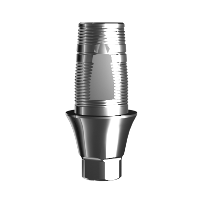 Абатмент-основание (одиночный), аналог GEO, совместим с Nobel Conical Connection RP (2.0 мм), с винтом