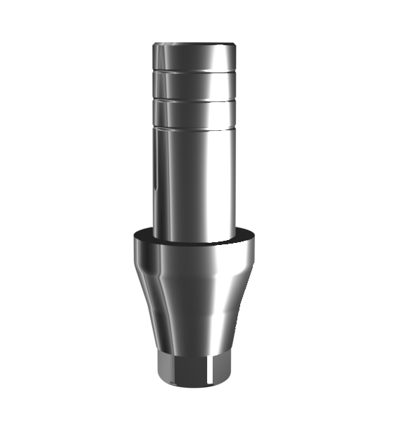 Абатмент временный (одиночный) для CAD/CAM, совместим с Osstem Regular (3.0 мм), с винтом